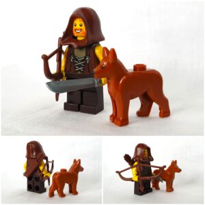 Tracker with Dog  / Fährtenleser mit Spürhund