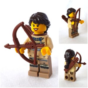 Native Woman w. Bow  / Ureinwohnerin m. Bogen