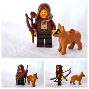 Tracker with Dog  / Fährtenleser mit Spürhund